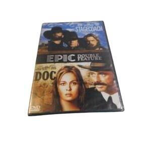 DVD Doc/Valdez Is Coming In A Double Feature (2011, 2 Pack Westerns) Stacy Keach